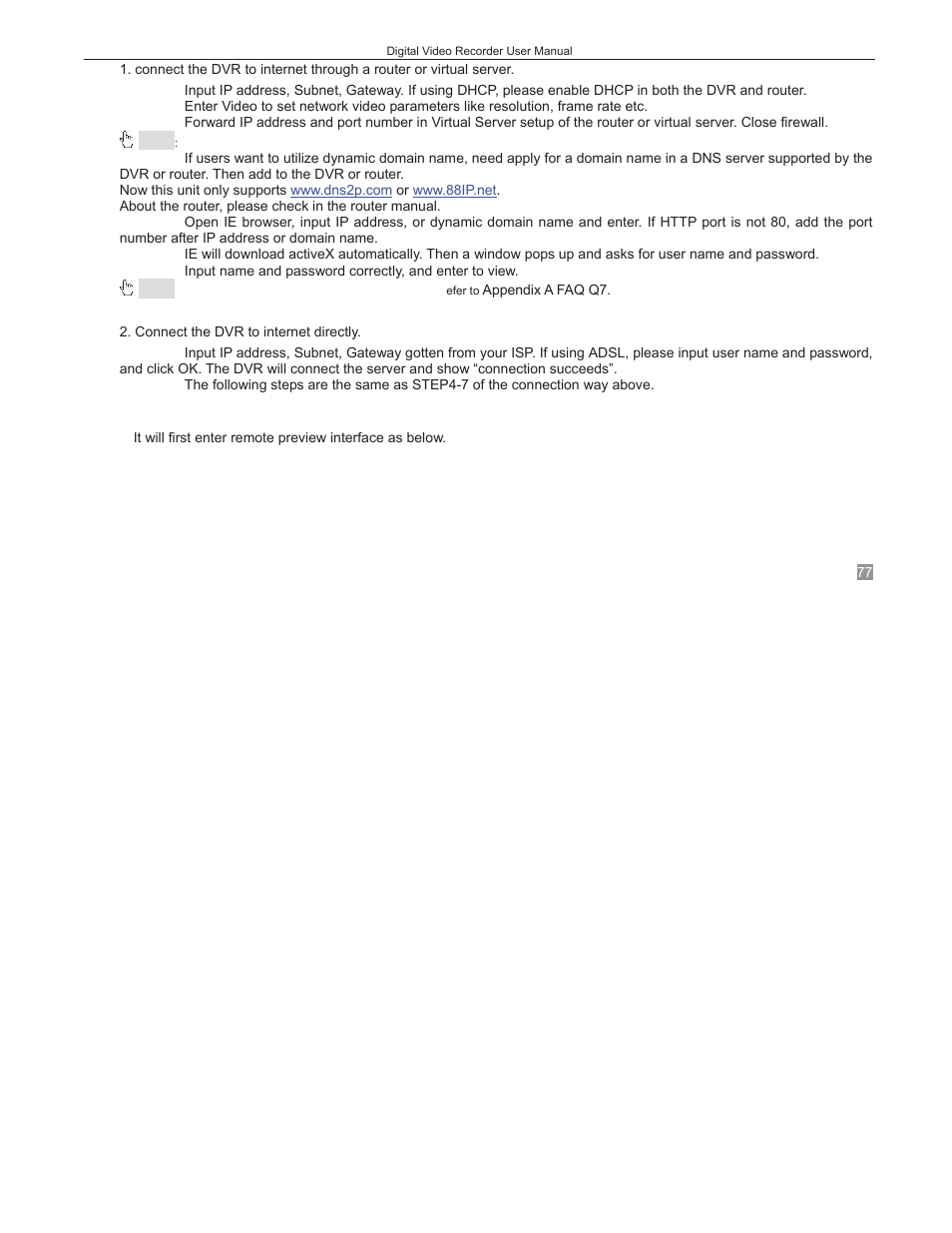 2 remote preview | COP-USA DVRC264-4CH_USB User Manual | Page 83 / 198