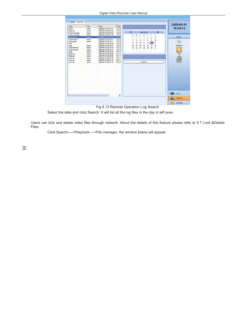 COP-USA DVRC264-4CH_USB User Manual | Page 98 / 198