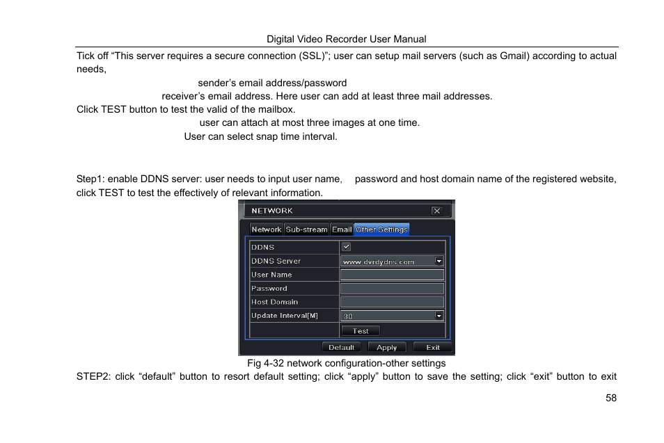 4 other settings | COP-USA DVRHRT-16MD User Manual | Page 58 / 137