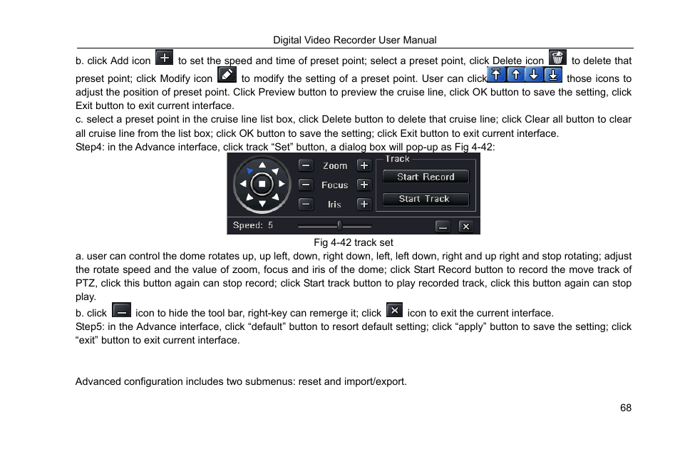 9 advanced | COP-USA DVRHRT-16MD User Manual | Page 68 / 137