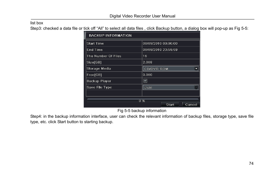 COP-USA DVRHRT-16MD User Manual | Page 74 / 137