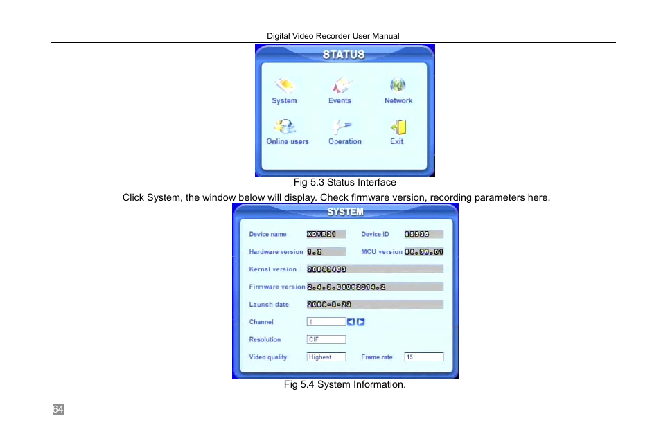 COP-USA DVRH264-D1-8 User Manual | Page 70 / 111