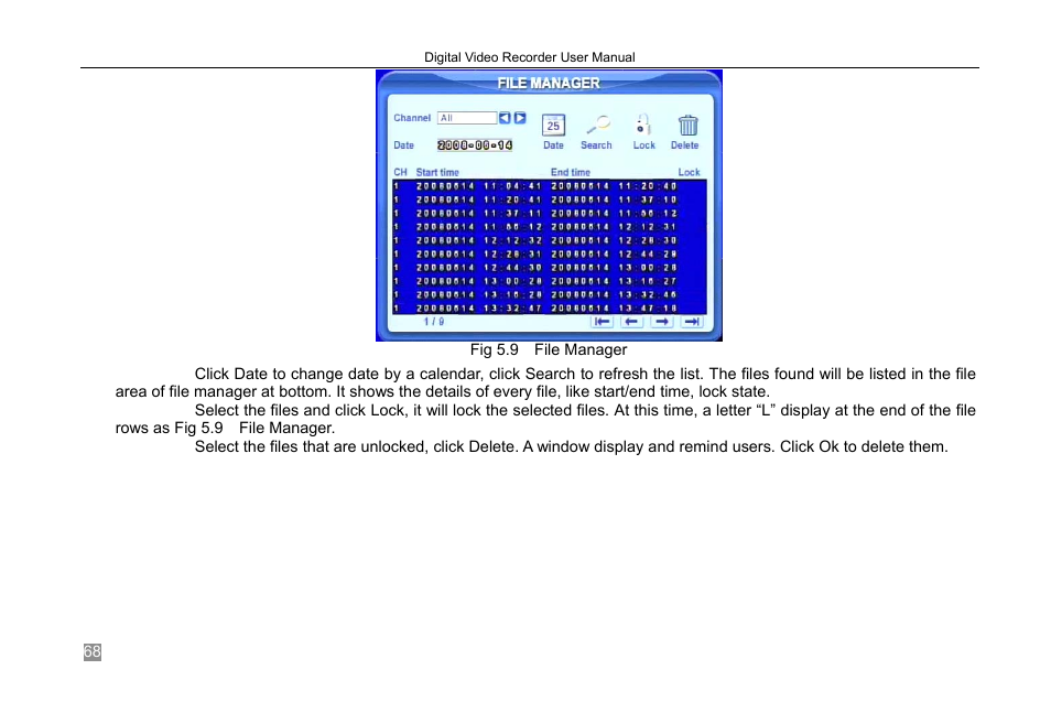 COP-USA DVRH264-D1-8 User Manual | Page 74 / 111