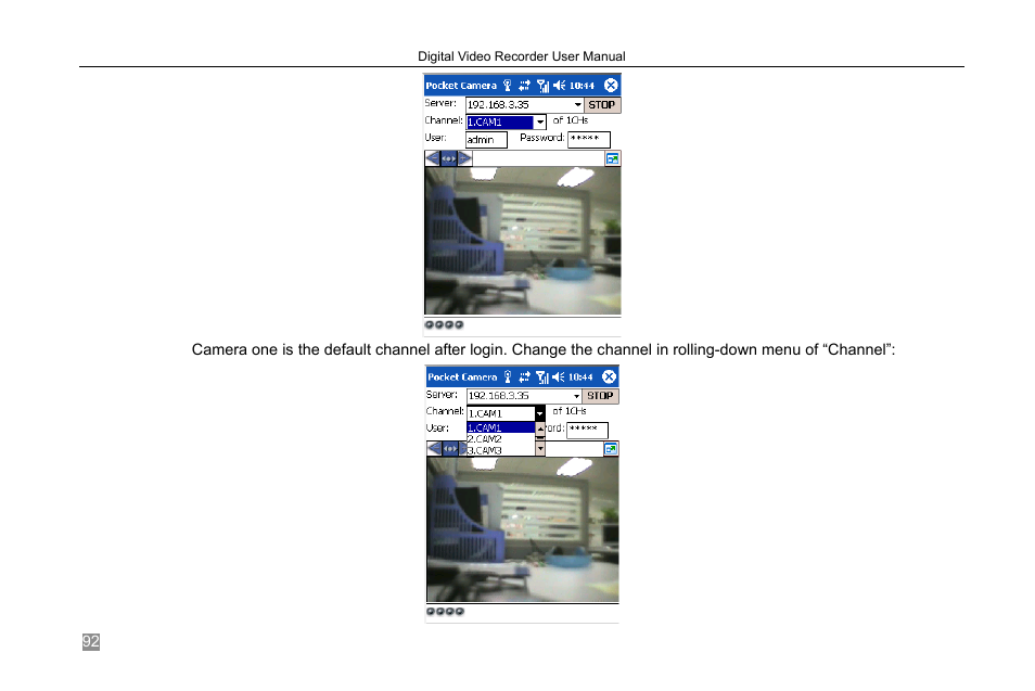 COP-USA DVRH264-D1-8 User Manual | Page 98 / 111