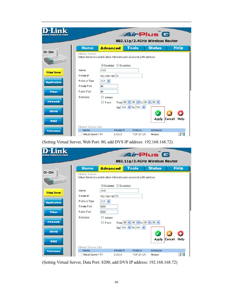 Network video server/ip camera user manual | COP-USA WS08 User Manual | Page 60 / 69