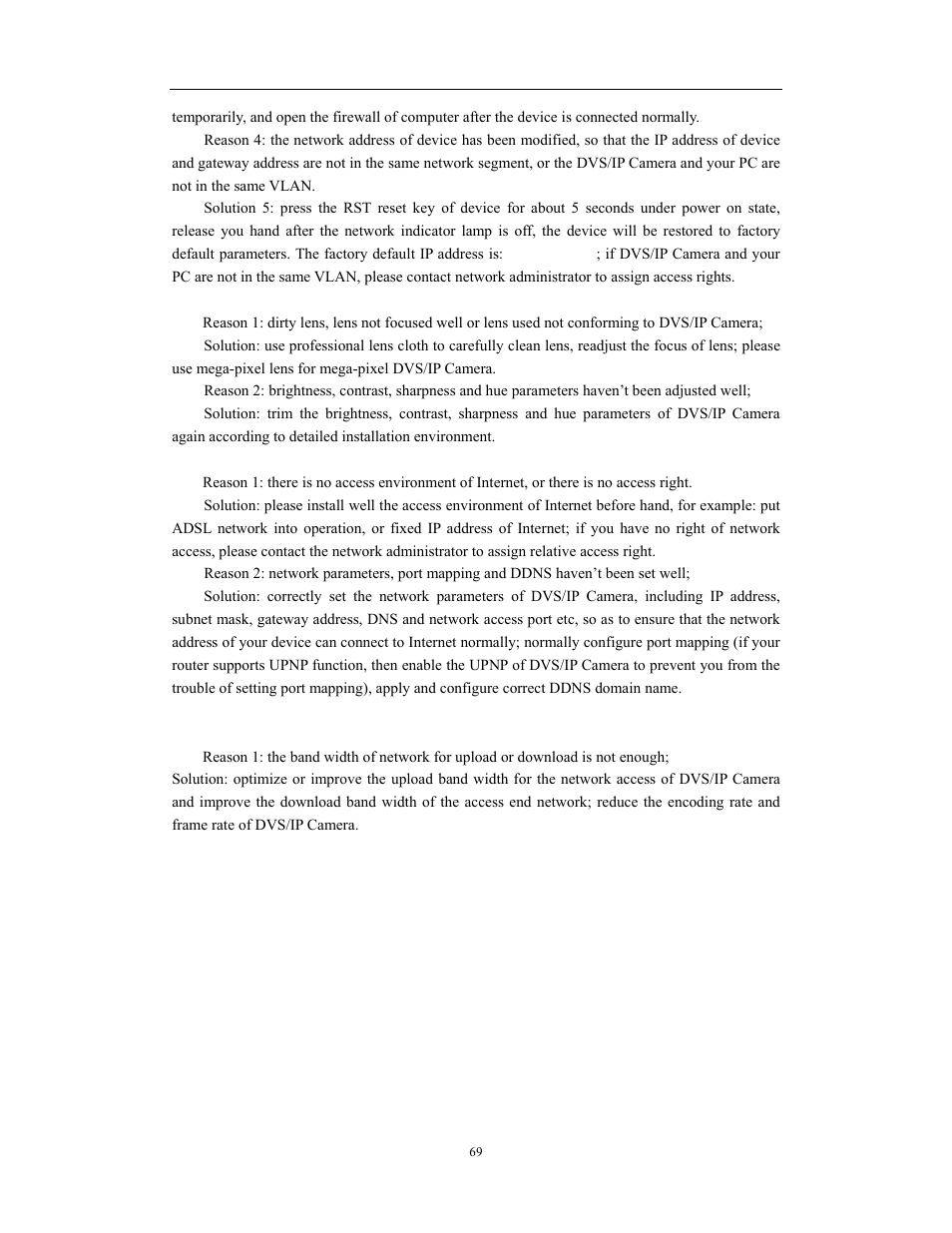 Network video server/ip camera user manual | COP-USA WS08 User Manual | Page 69 / 69