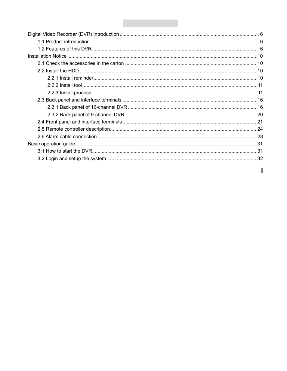 COP-USA DVRMPEG4-16LAN User Manual | Page 3 / 123