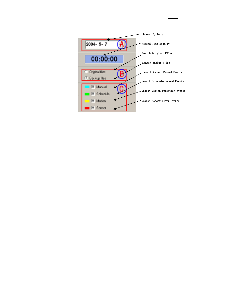1 record search | COP-USA USBDVR04SP User Manual | Page 61 / 114