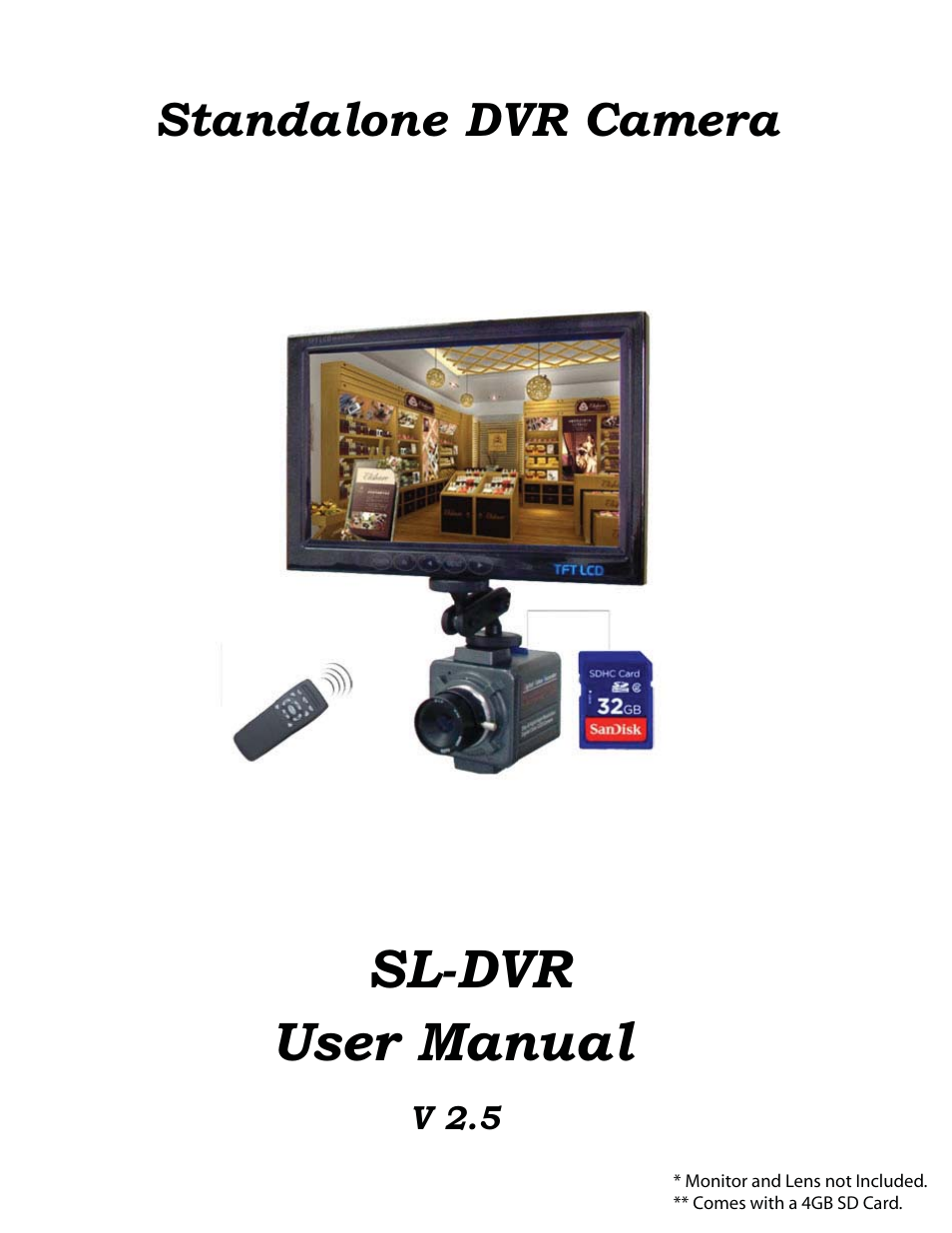 COP-USA SLDVR User Manual | 21 pages