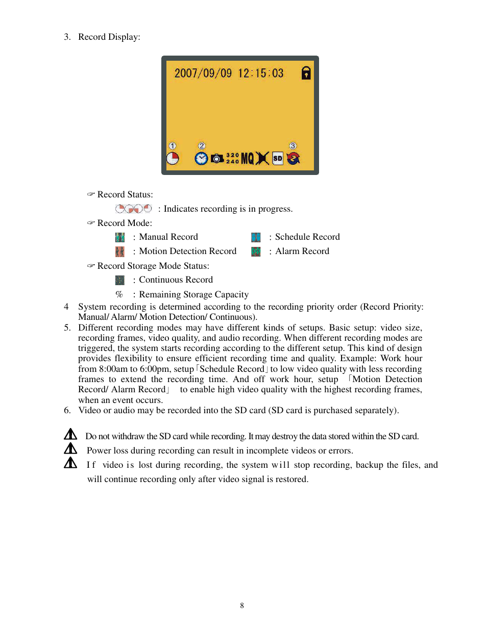 Binder1_p8 | COP-USA TBX-DVR User Manual | Page 9 / 22