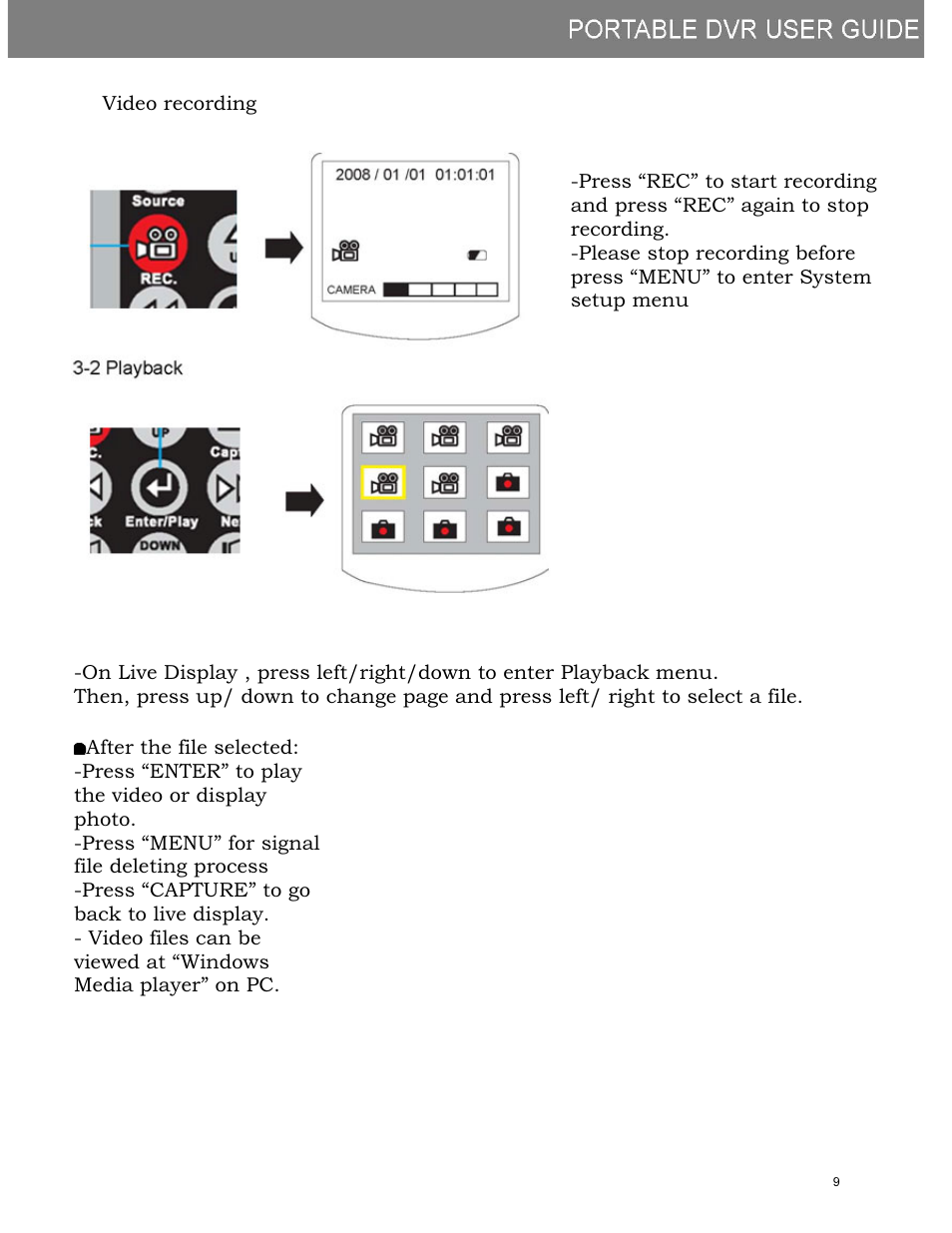 COP-USA SDRDVR35 User Manual | Page 10 / 10