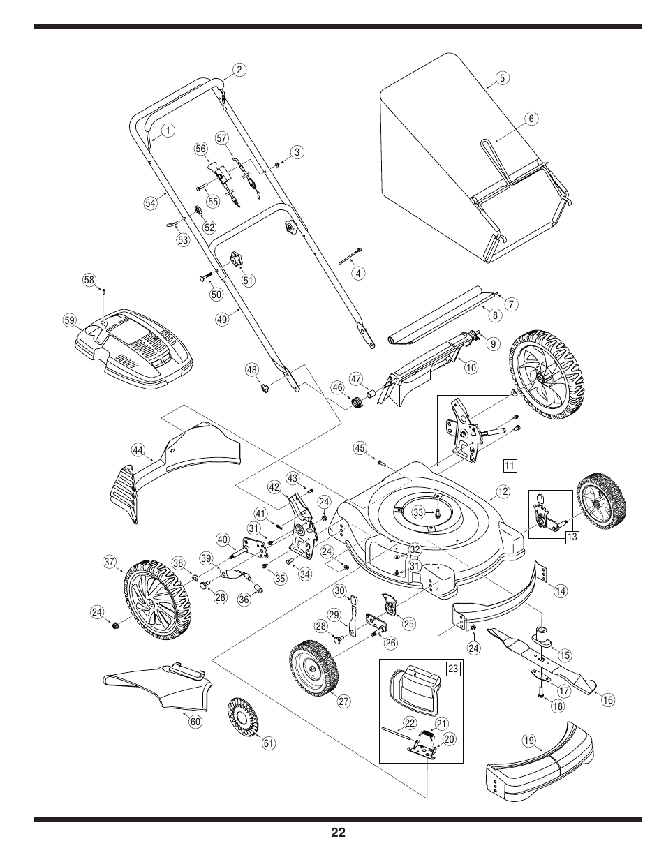 Cub Cadet 54M User Manual | Page 22 / 28