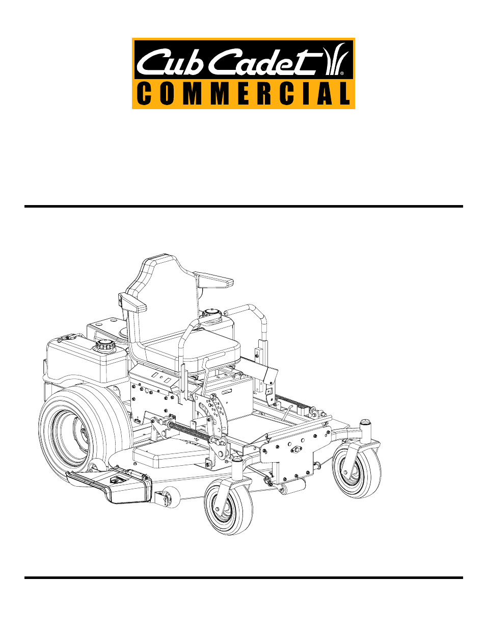 Cub Cadet 7 Fabricated Deck User Manual | 28 pages