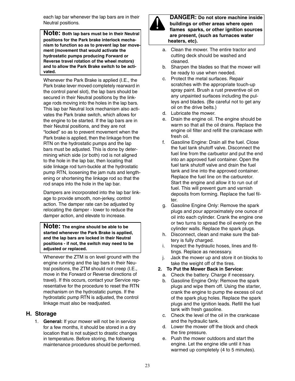 Cub Cadet 6 Fabricated Deck User Manual | Page 23 / 32