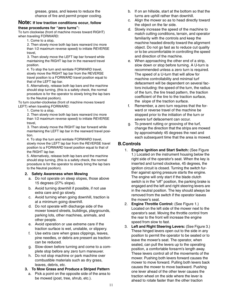 Cub Cadet 7 Fabricated Deck User Manual | Page 11 / 36