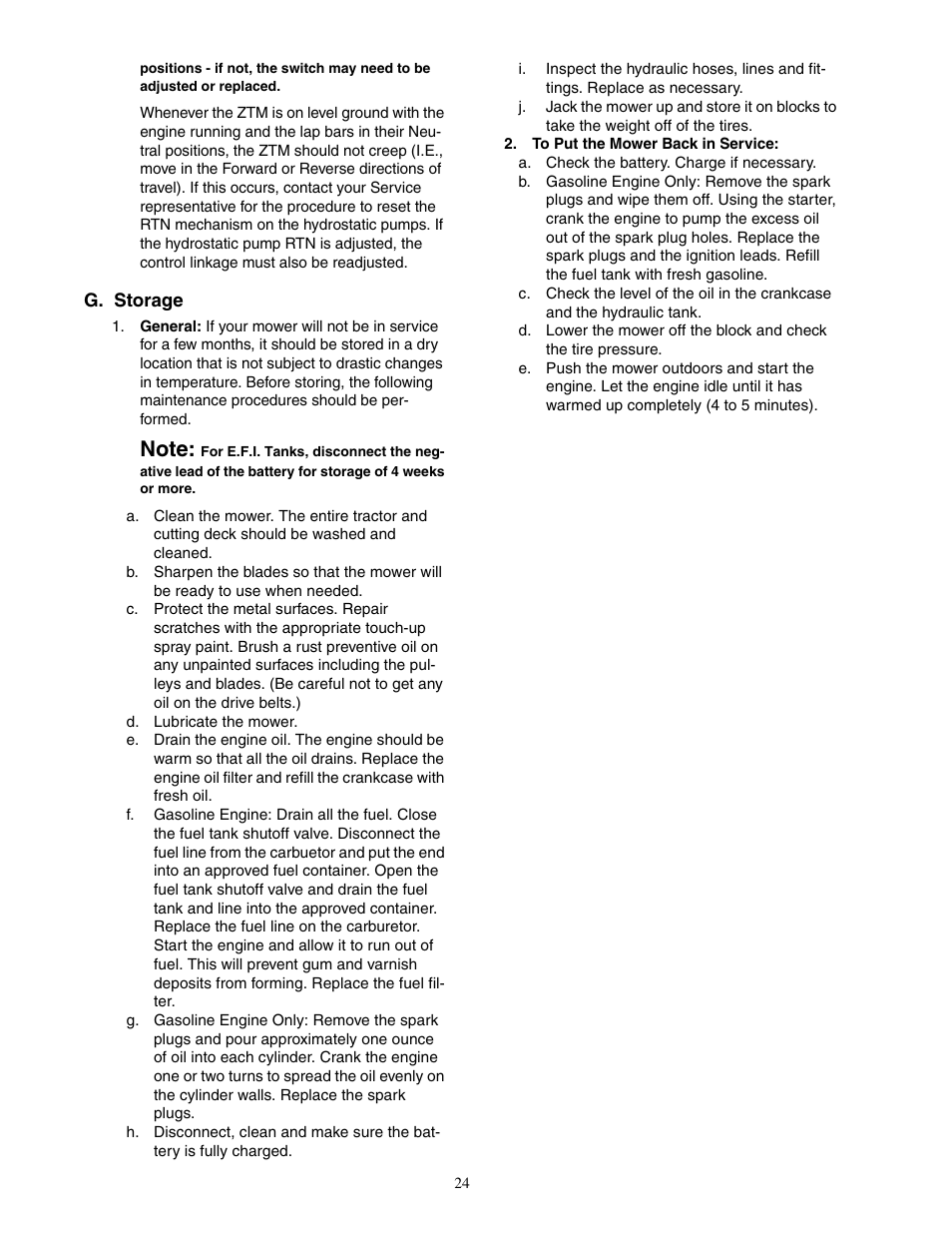 Cub Cadet 7 Fabricated Deck User Manual | Page 24 / 32