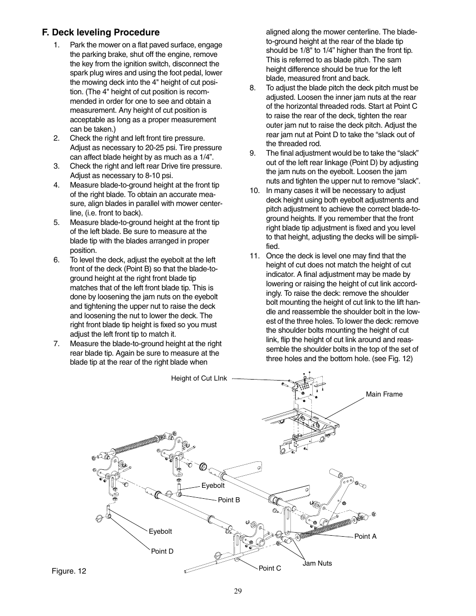 Cub Cadet 7 Fabricated Deck User Manual | Page 29 / 32