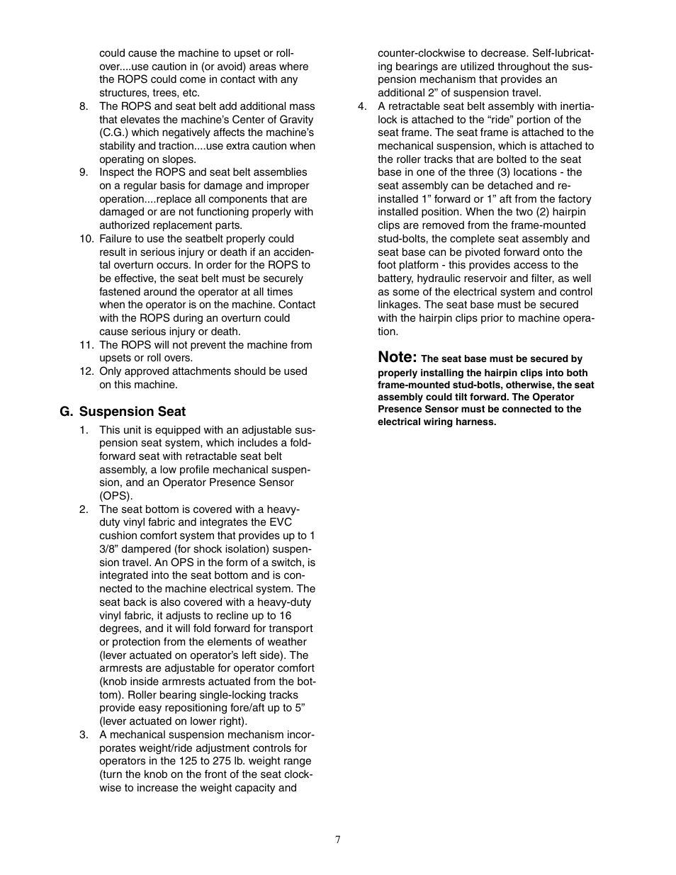 Cub Cadet 7 Fabricated Deck User Manual | Page 7 / 32