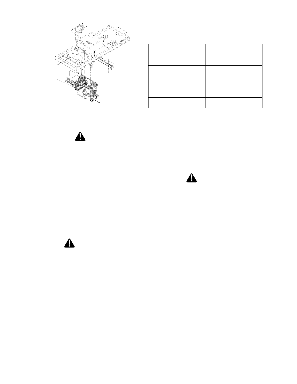 Danger, Warning | Cub Cadet 23HP Z-Force 60 User Manual | Page 18 / 32