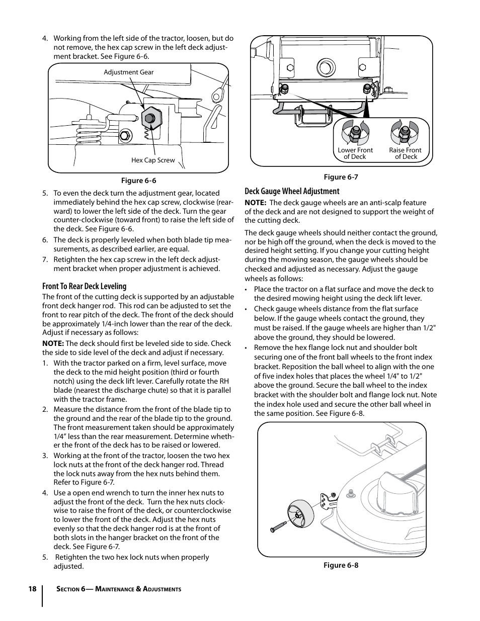 Cub Cadet I1042 User Manual | Page 18 / 56