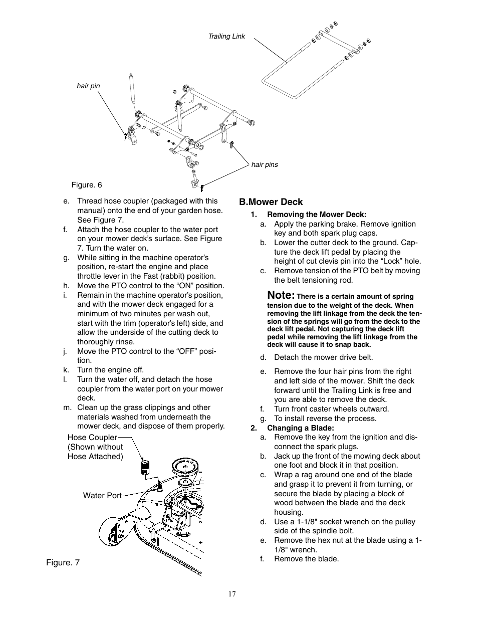 Cub Cadet 23HP Z-Force 50 User Manual | Page 17 / 32