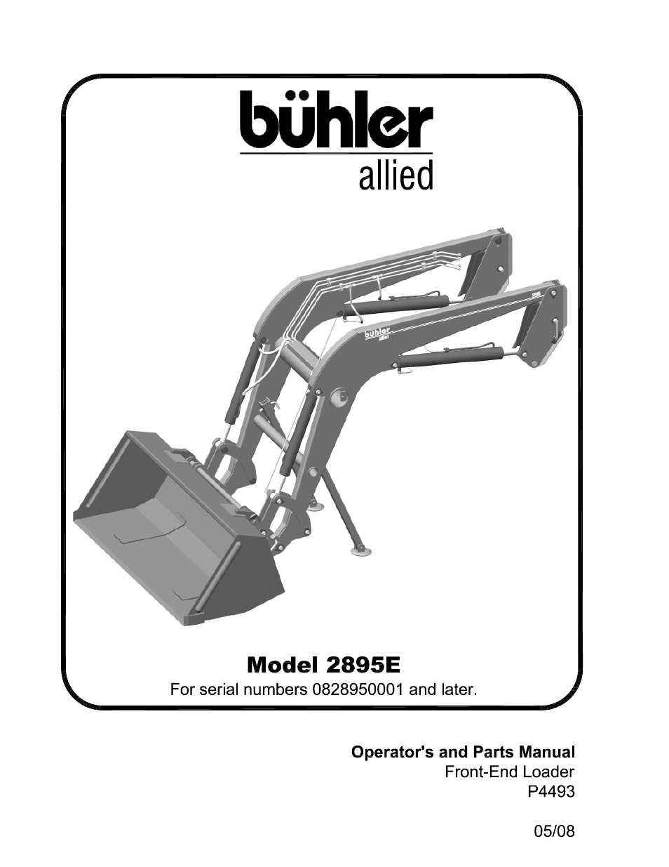 Buhler 2895E User Manual | 46 pages