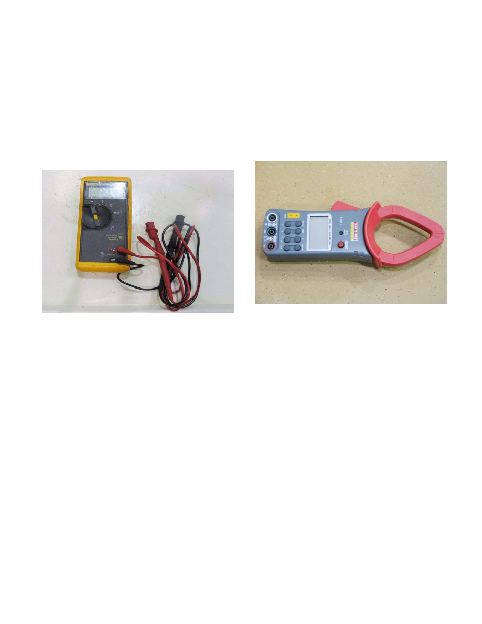 Digital volt ohm meter, Inductive amp meter, Wiring or a schematic diagram | Fused jumper wires, Types of circuits | Cub Cadet CC 500 BAT User Manual | Page 9 / 30