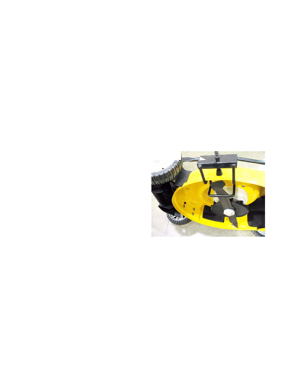 Chapter 3: repair procedures, General safety warning, Blades | Cub Cadet CC 500 EL User Manual | Page 17 / 22