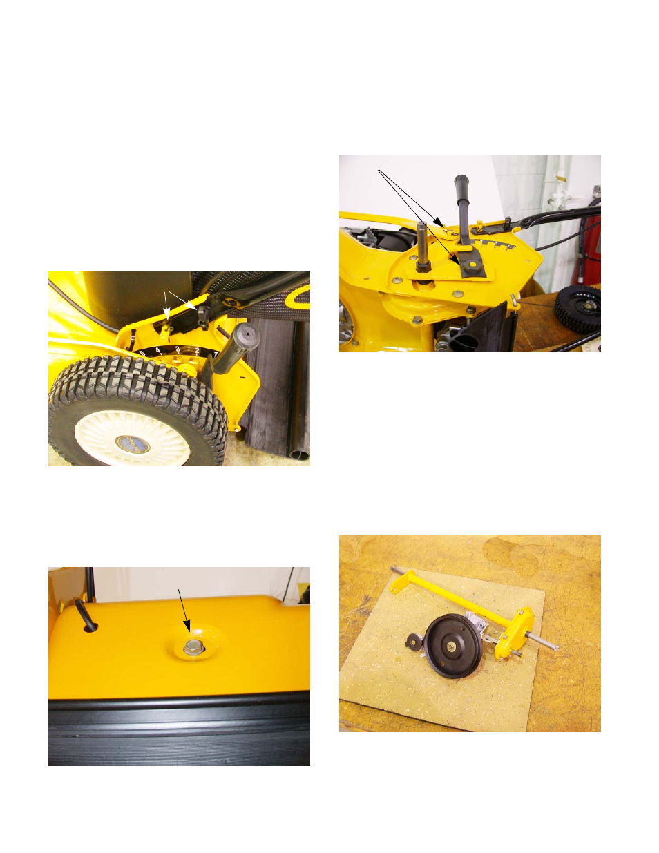 Transmission and chain case removal, Self-propelled mower | Cub Cadet CC 949 User Manual | Page 8 / 13