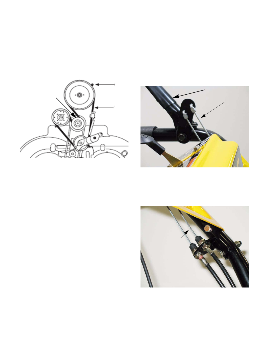 Drive cable, Drive system | Cub Cadet 33" Wide Area User Manual | Page 10 / 29