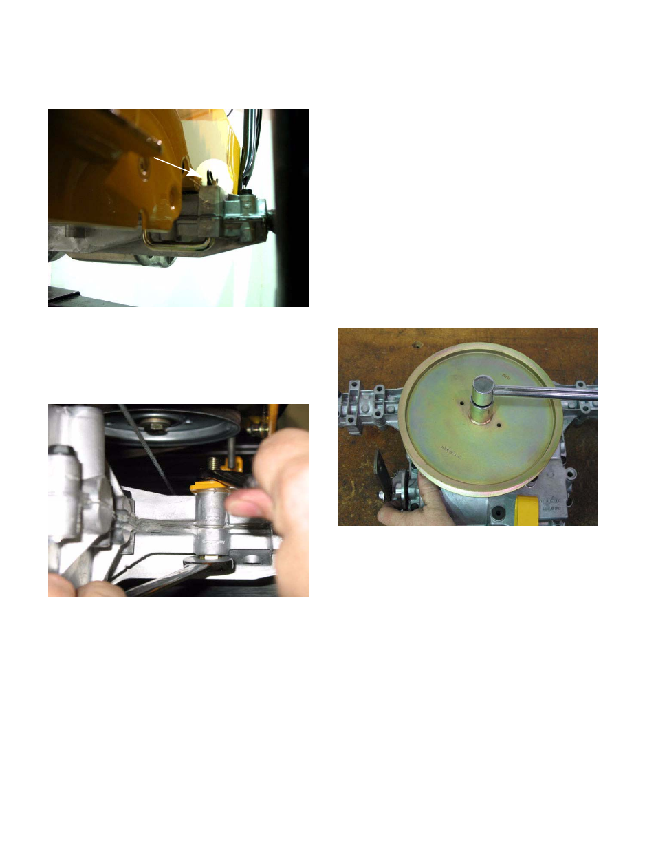 Drive system | Cub Cadet 33" Wide Area User Manual | Page 18 / 29