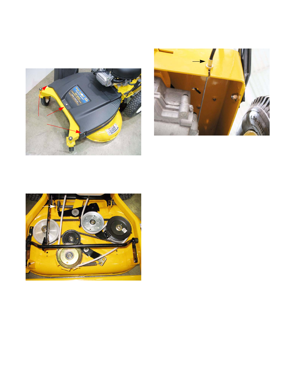 Cub Cadet 33" Wide Area User Manual | Page 27 / 29
