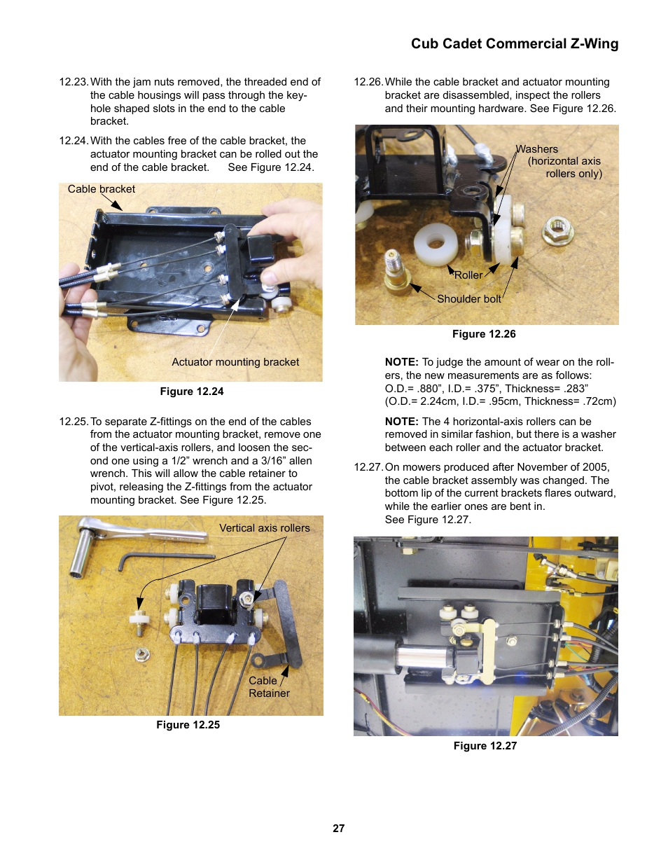 Cub cadet commercial z-wing | Cub Cadet Z-Wing User Manual | Page 31 / 88