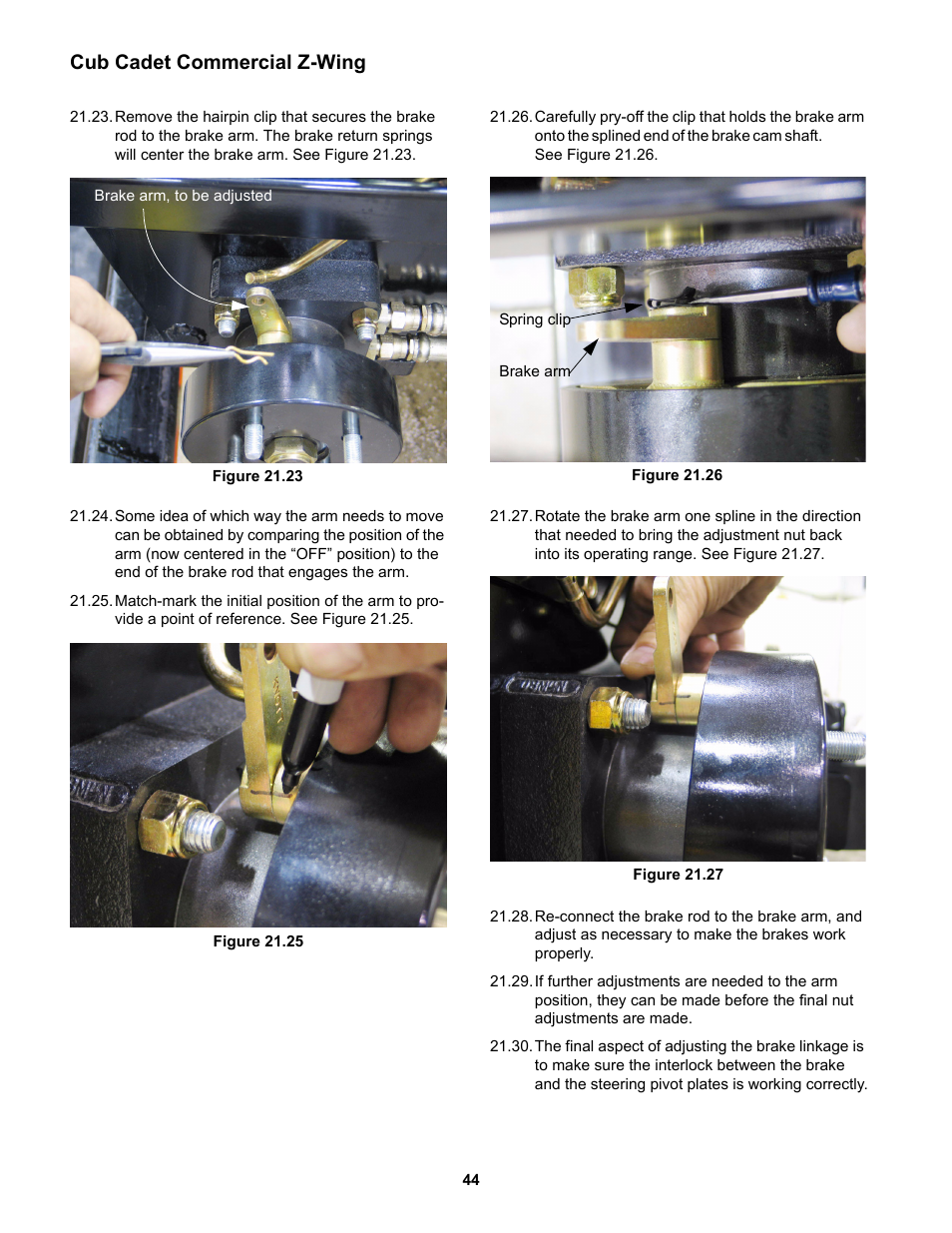 Cub cadet commercial z-wing | Cub Cadet Z-Wing User Manual | Page 48 / 88
