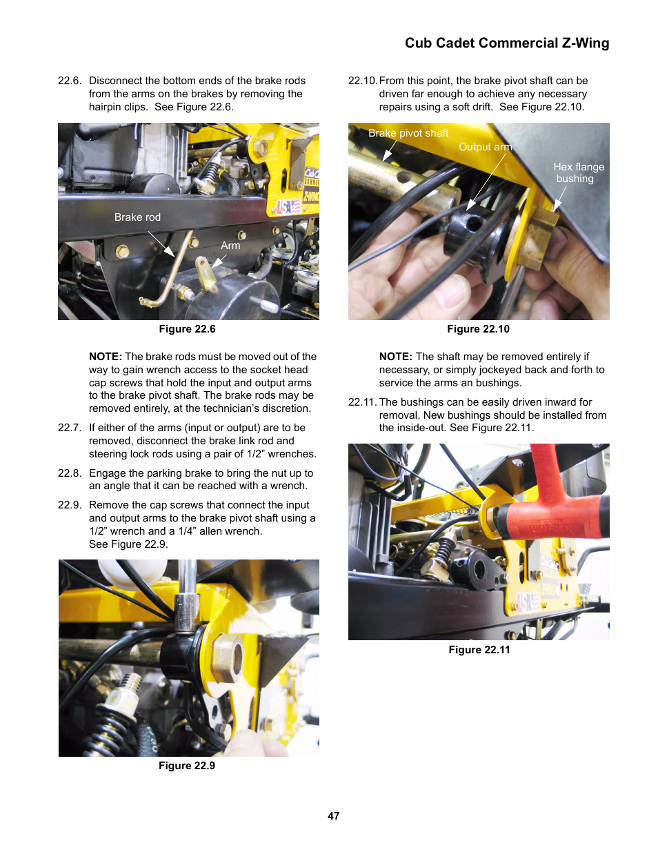 Cub cadet commercial z-wing | Cub Cadet Z-Wing User Manual | Page 51 / 88