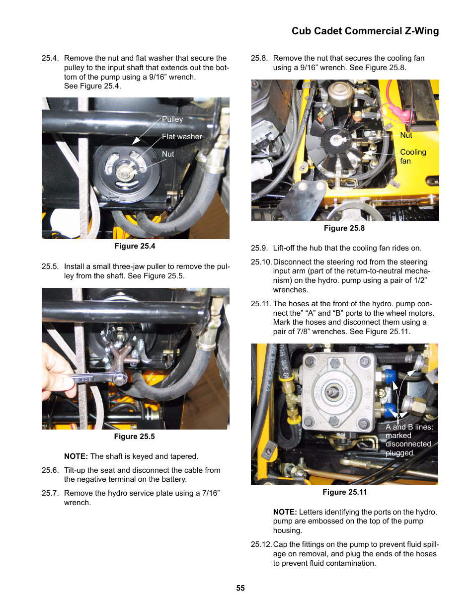 Cub cadet commercial z-wing | Cub Cadet Z-Wing User Manual | Page 59 / 88