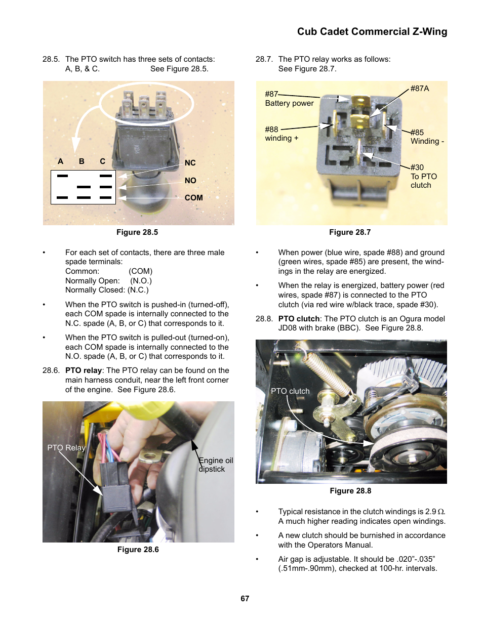 Cub cadet commercial z-wing | Cub Cadet Z-Wing User Manual | Page 71 / 88