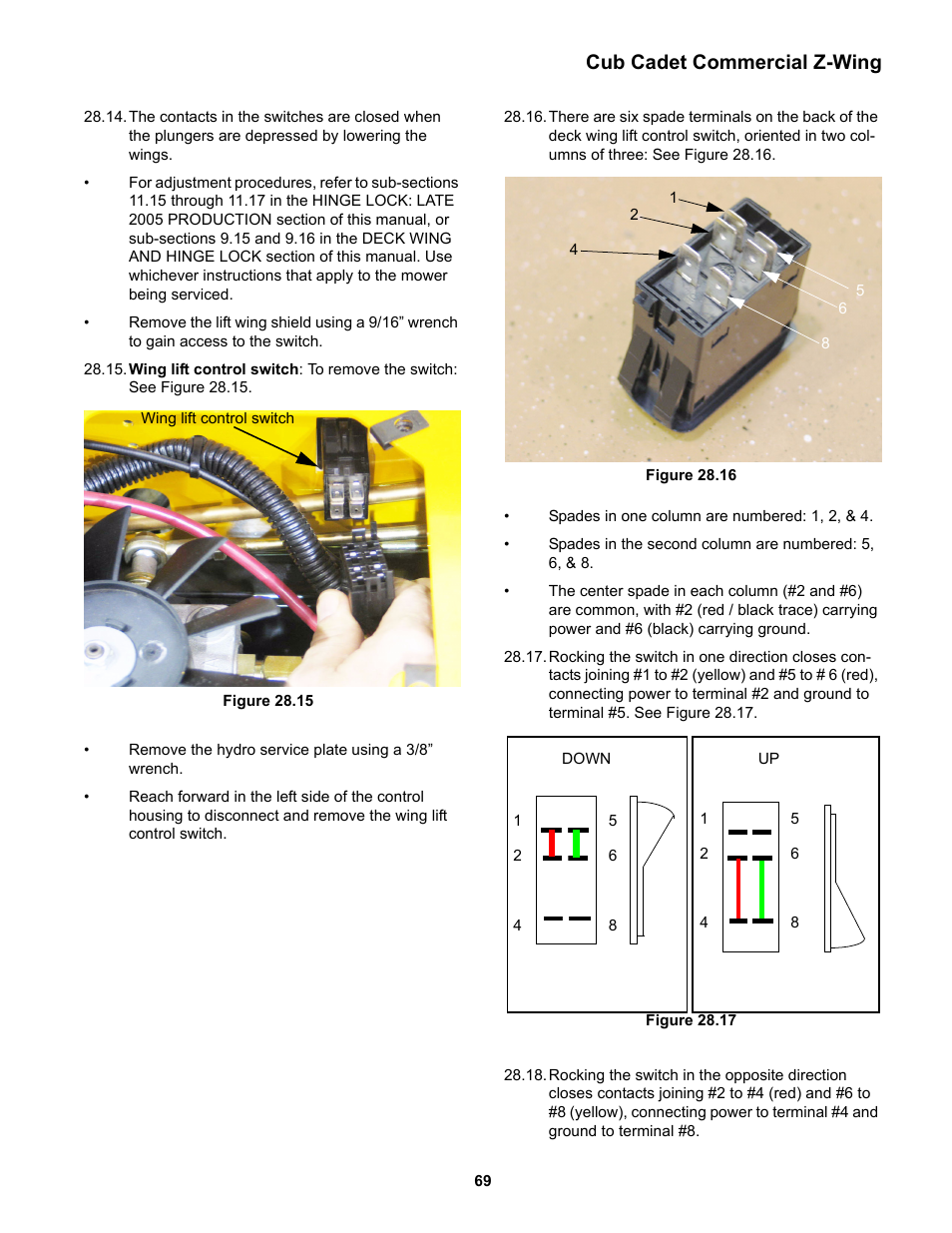 Cub cadet commercial z-wing | Cub Cadet Z-Wing User Manual | Page 73 / 88