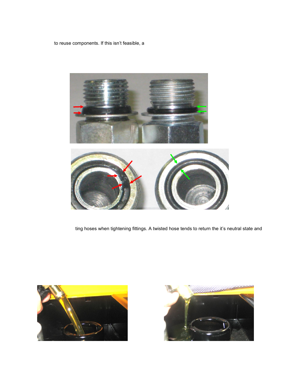 Bad good bad good good bad | Cub Cadet TANK S Series: Hydraulic Drive & Steering System User Manual | Page 11 / 12