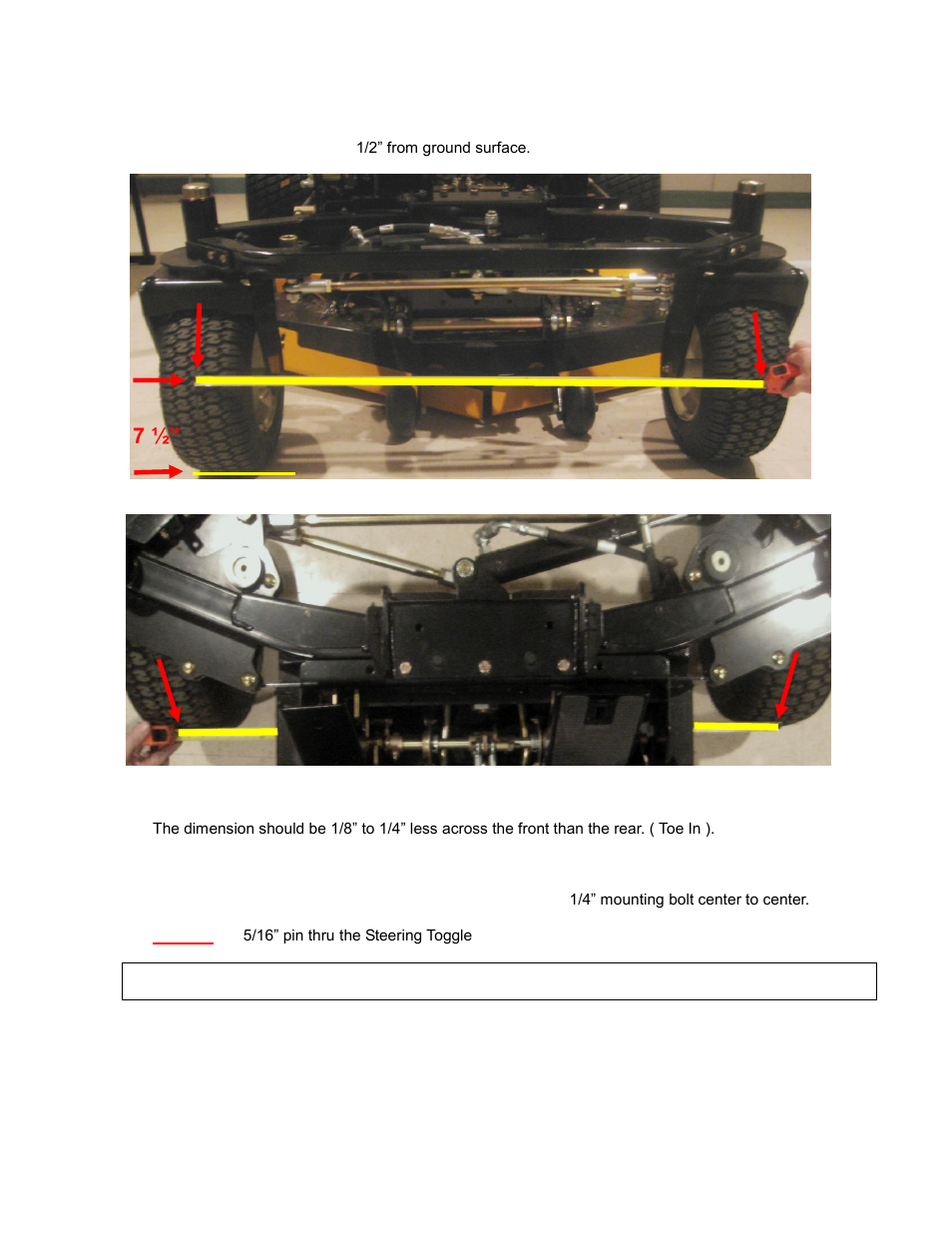 Cub Cadet TANK S Series: Steering System Adjustments User Manual | Page 6 / 11