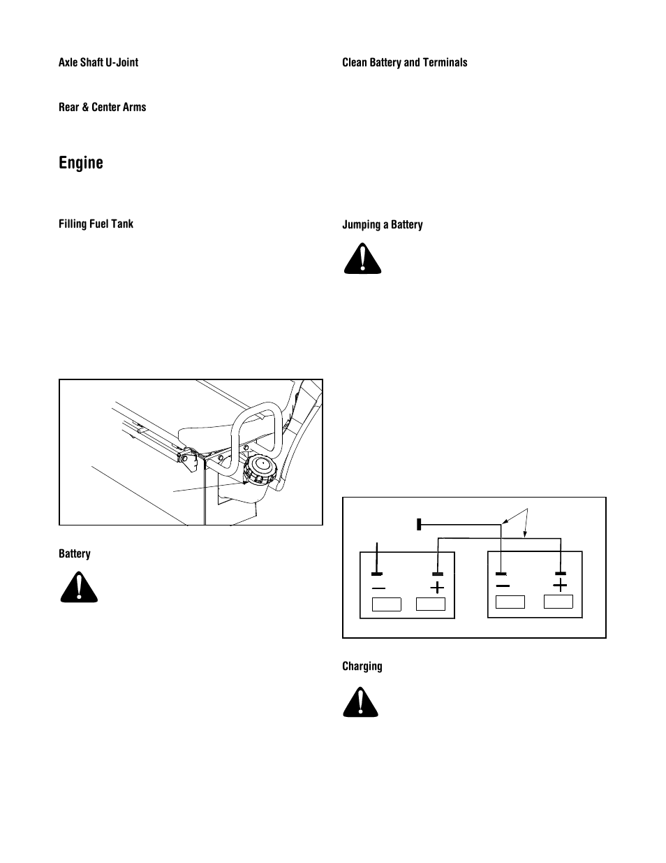 Engine | Cub Cadet 640 User Manual | Page 13 / 24