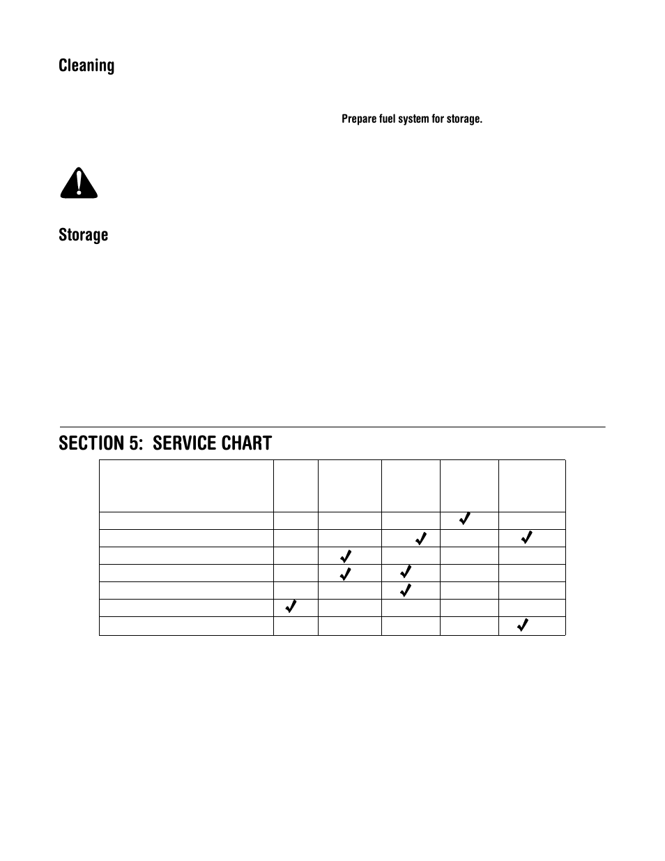 Cleaning, Storage | Cub Cadet 414 User Manual | Page 16 / 24