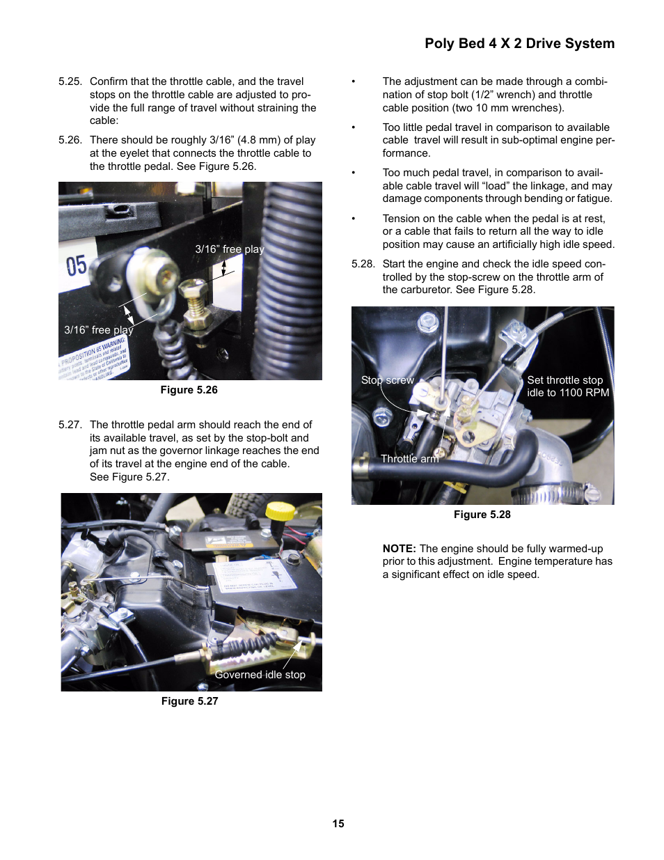 Poly bed 4 x 2 drive system | Cub Cadet 4 x 2 Big Country - Poly Bed & Steel Bed User Manual | Page 19 / 82