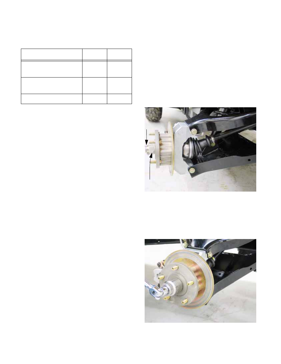 Rear half shaft removal | Cub Cadet 4 x 4 Volunteer User Manual | Page 114 / 328