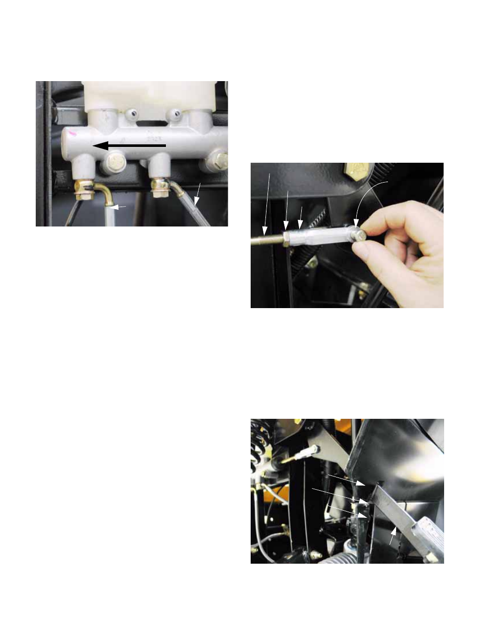 Brake push rod adjustment, Chapter 6 - hydraulic brakes | Cub Cadet 4 x 4 Volunteer User Manual | Page 178 / 328