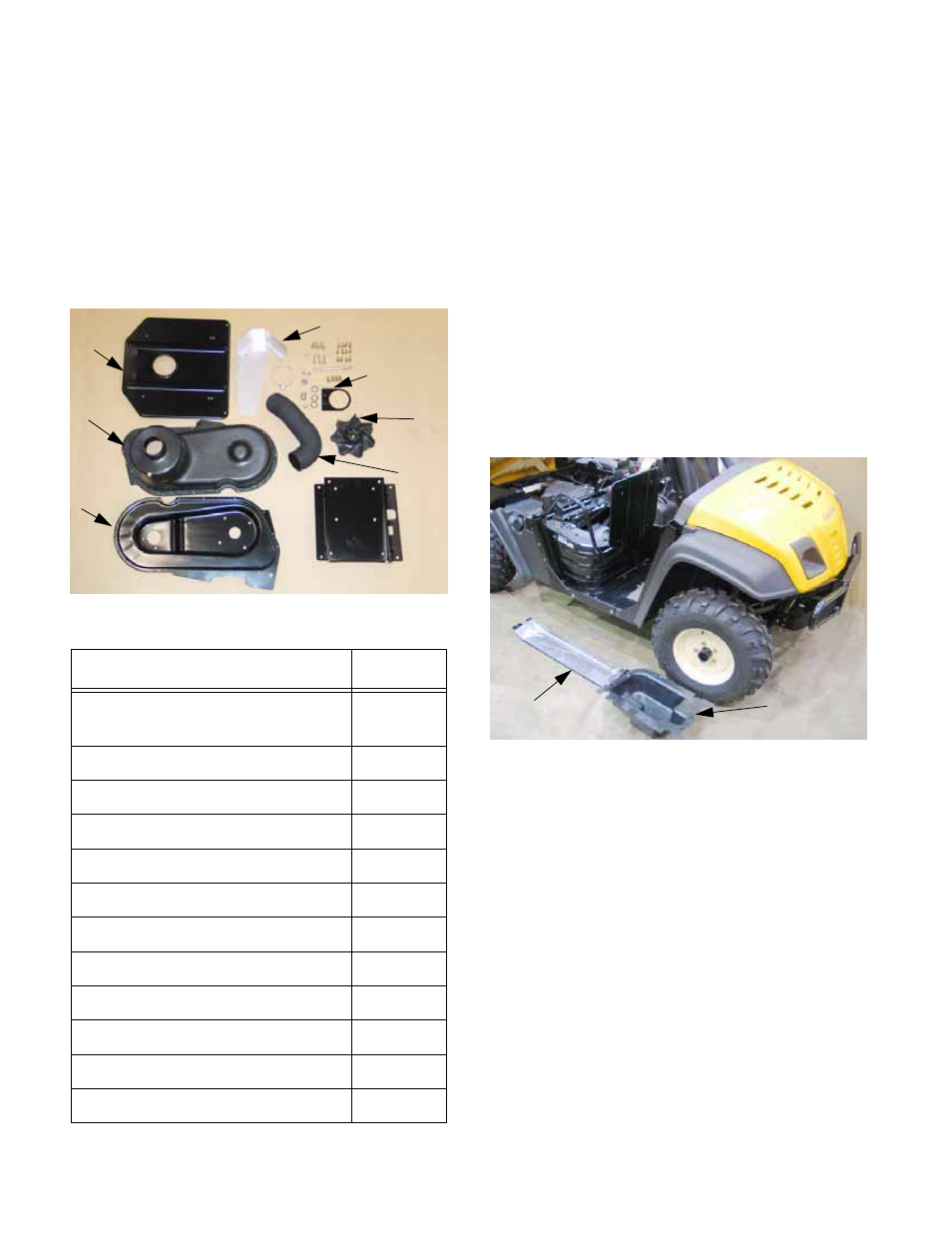 Conversion instructions: enclosed cvt, Kohler enclosed cvt addendum | Cub Cadet 4 x 4 Volunteer User Manual | Page 68 / 328