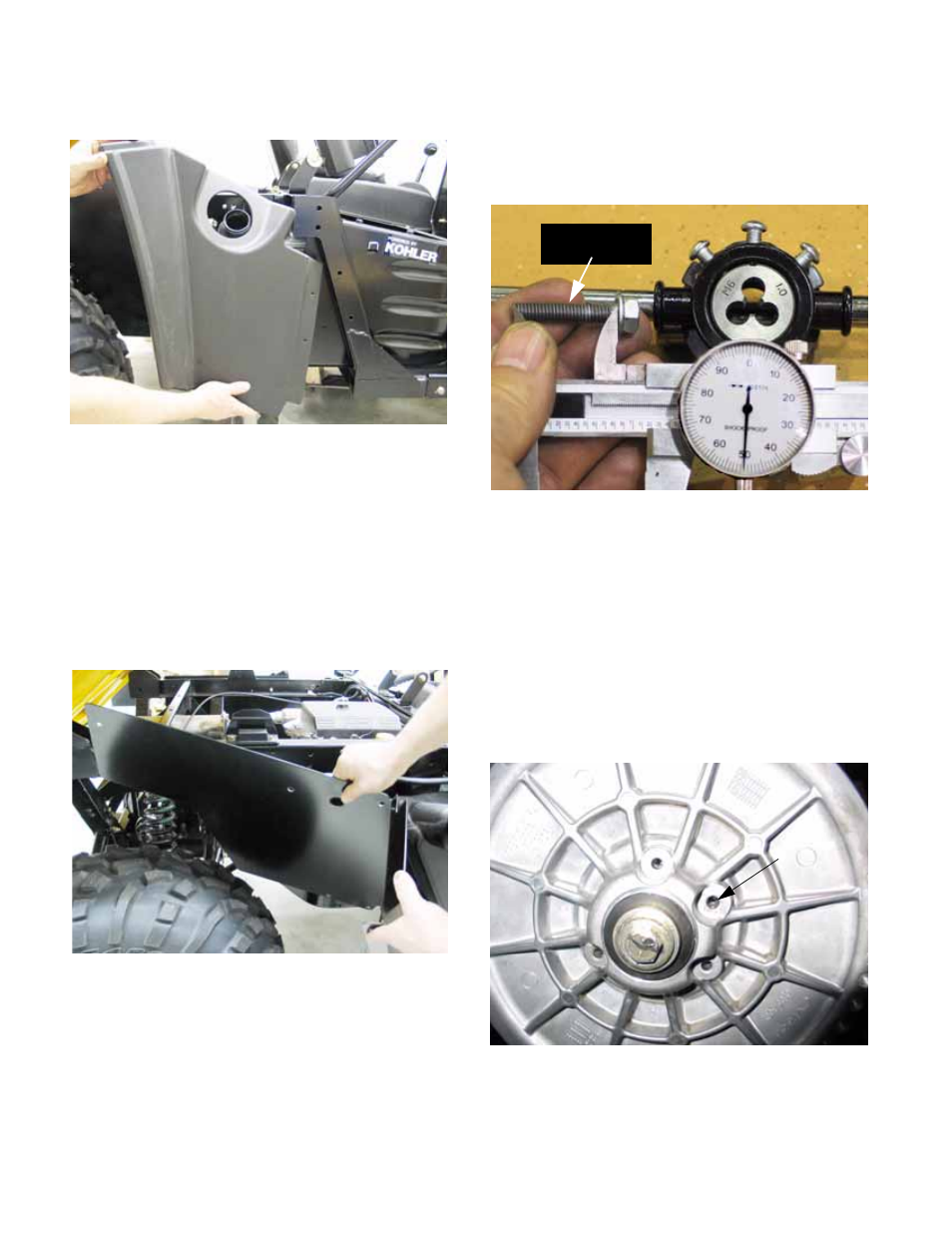 Kohler enclosed cvt addendum | Cub Cadet 4 x 4 Volunteer User Manual | Page 70 / 328