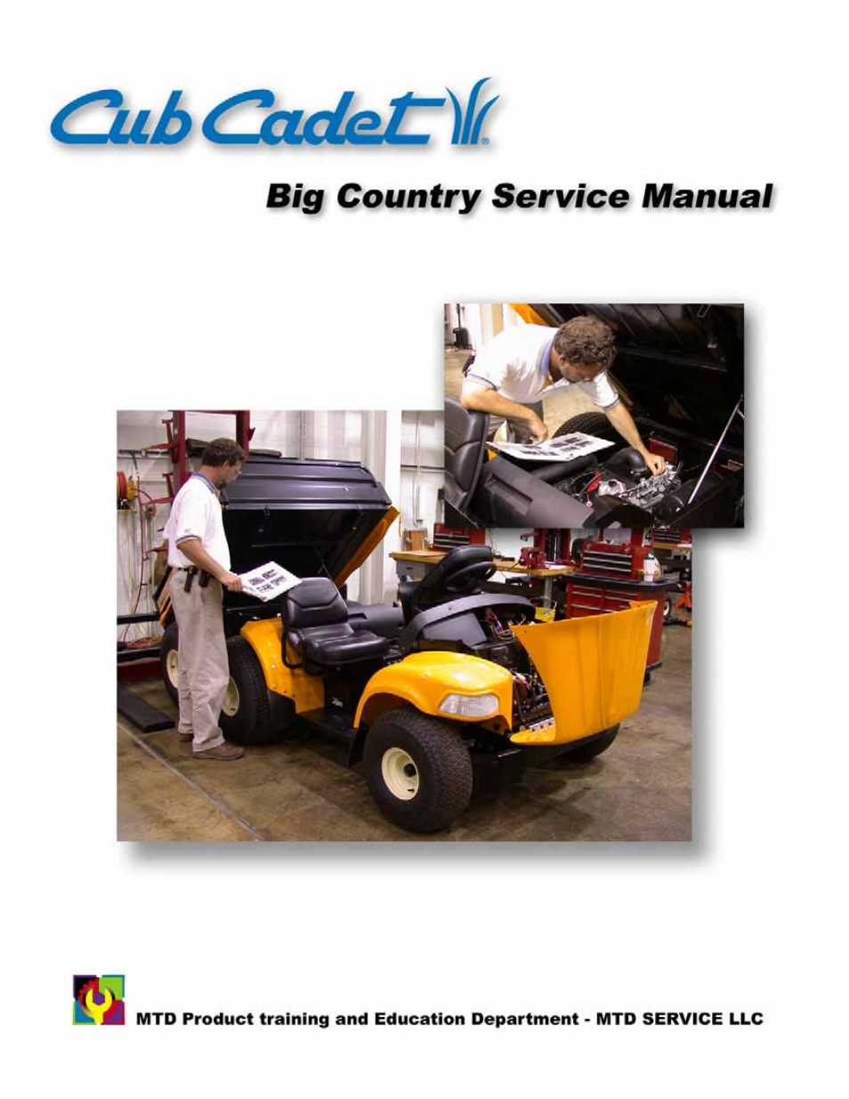 Cub Cadet 6 x 4 Big Country User Manual | 121 pages