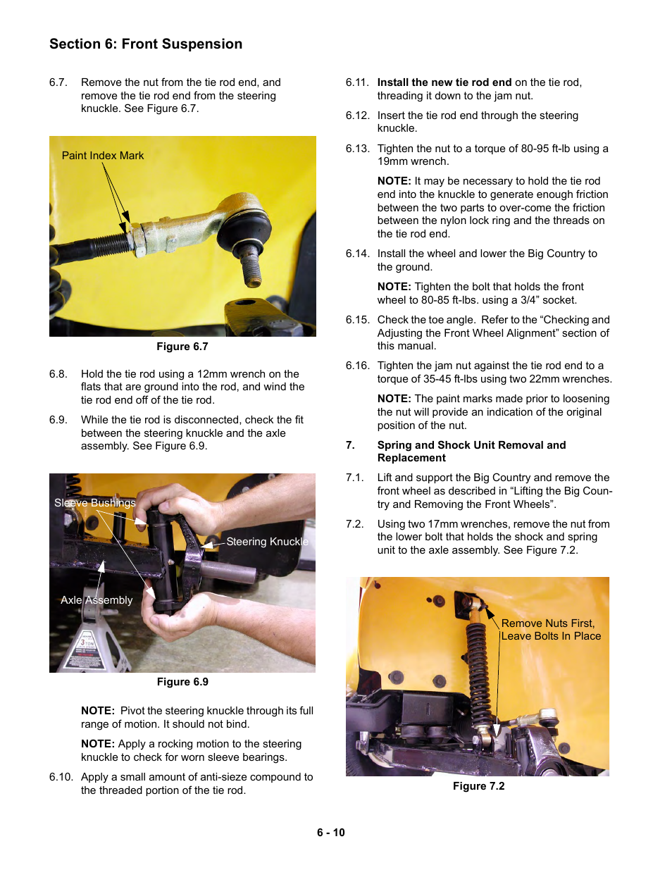 Cub Cadet 6 x 4 Big Country User Manual | Page 105 / 121