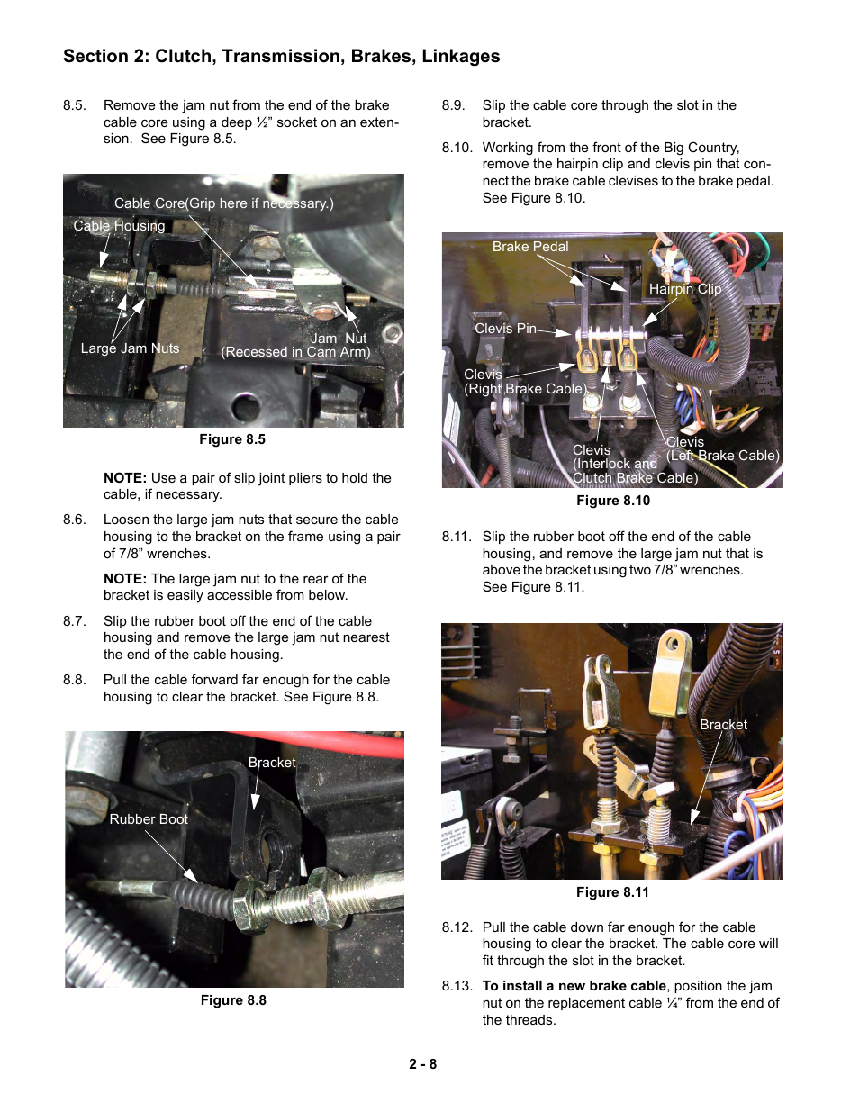 Torque table: eng. and trans. support ass’y | Cub Cadet 6 x 4 Big Country User Manual | Page 17 / 121